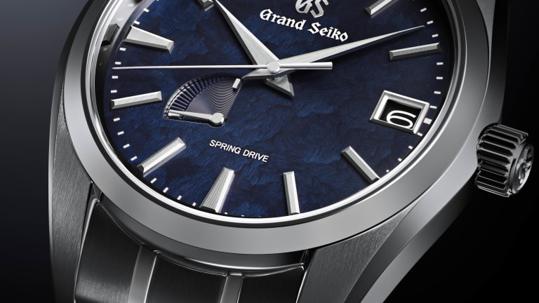 Grand Seiko debuts a new beauty in blue with the SBGA469