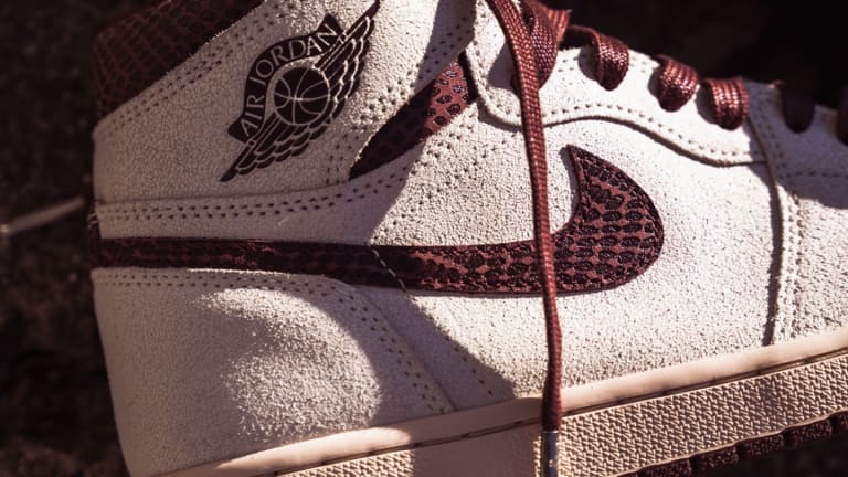 A Ma Maniére applies its eye for luxury to its upcoming Air Jordan 1