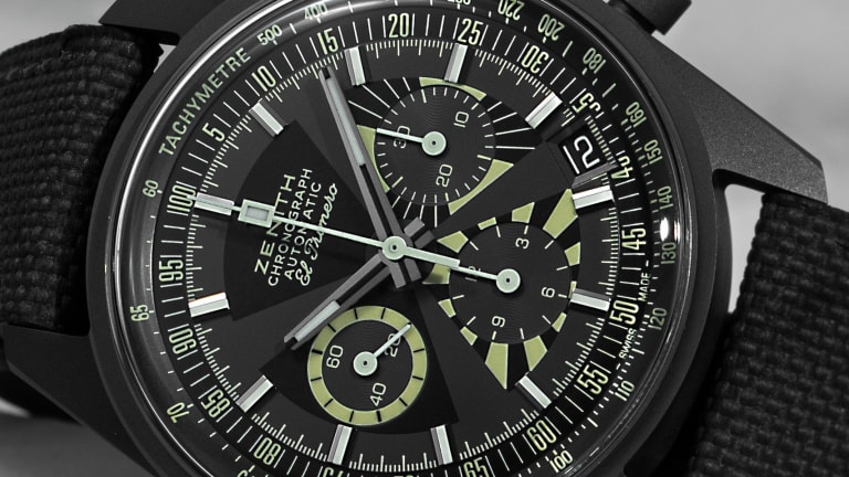 Zenith and SJX Watches bring a modern twist to the El Primero G383