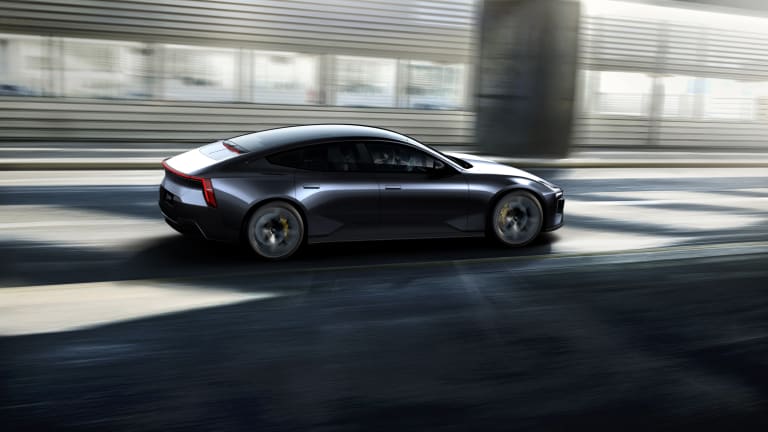 Polestar previews its upcoming 4-door GT