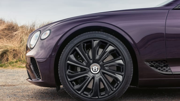 Bentley introduces a darker accent package with the Mulliner Blackline spec