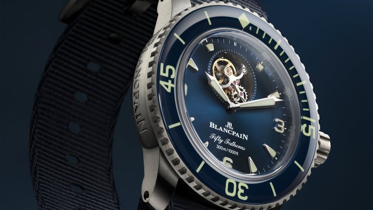 Blancpain reveals two new versions of the Fifty Fathoms Tourbillon 8 Jours