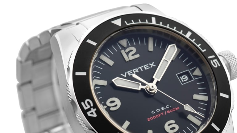 Vertex launches the M60 Aqualion dive watch