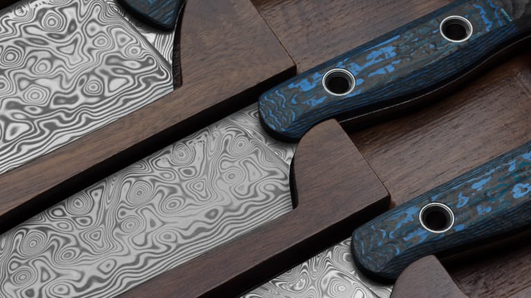 Benchmade releases a cutlery set constructed out of Damasteel and carbon fiber
