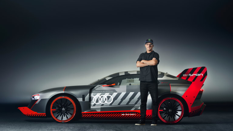 Ken Block is back to his old tricks with some new hardware from Audi