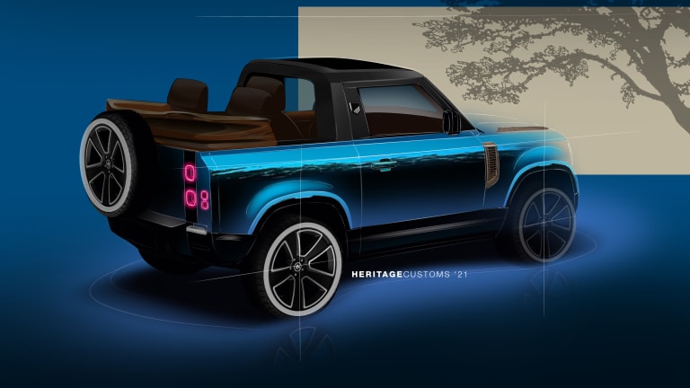 Heritage Customs announces a limited run of new-generation convertible Defenders