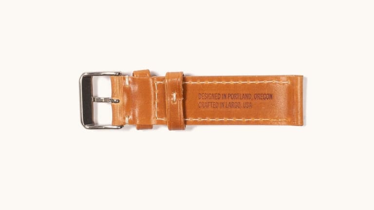 Tanner Goods adds a new watch strap option in Italian Cordovan leather