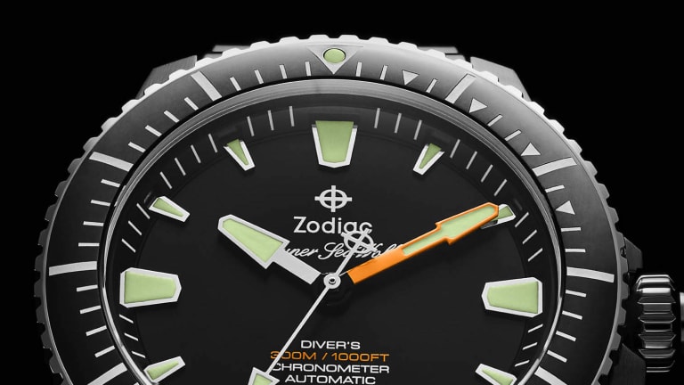 Zodiac releases an ISO certified version of its Super Sea Wolf dive watch