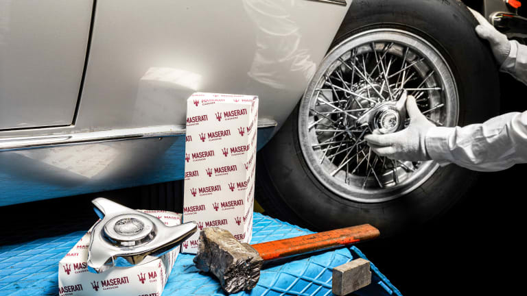 Maserati launches a new Classiche program to maintain and authenticate its vintage models