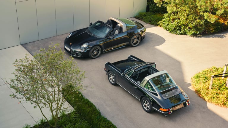 Porsche Design celebrates its 50th anniversary with a special edition 911 Targa