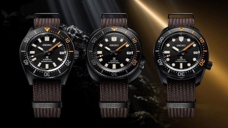 Seiko releases a Black Series line of Prospex limited editions