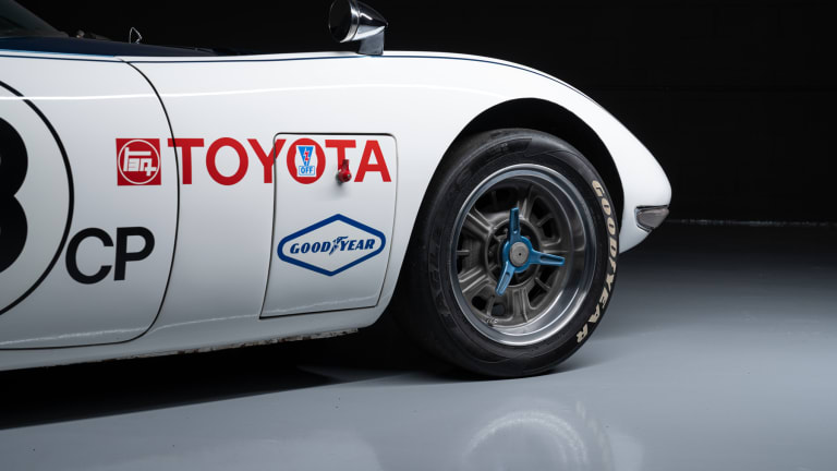 This 1967 2000 GT is one of Toyota's first race cars