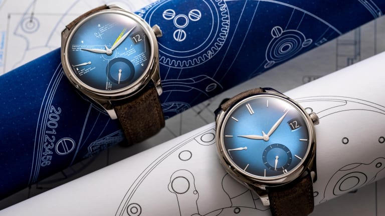 H. Moser & Cie releases an updated version of the Endeavour Perpetual Calendar Funky Blue