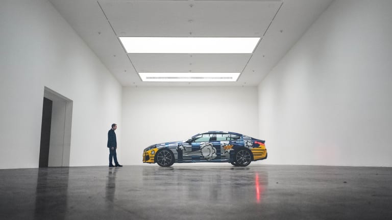 BMW and Jeff Koons team up on a high-performance art piece