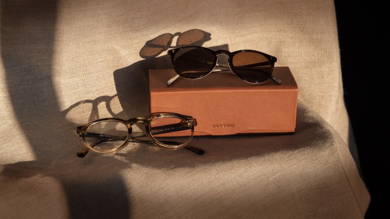 Oliver Peoples' Two Frame Case is a must-have for any eyewear aficionado