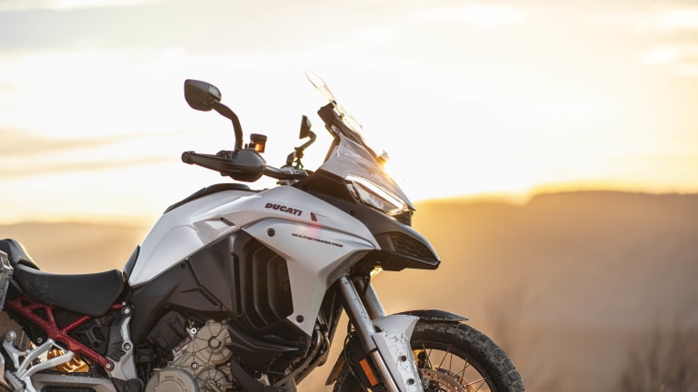 The 2022 Ducati Multistrada V4 S brings a new colorway and electronic updates