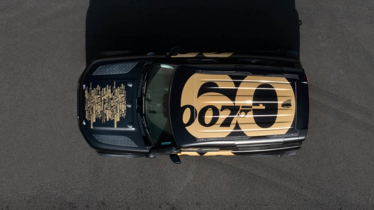 Land Rover is celebrating 60 years of the Bond franchise with a special edition Defender
