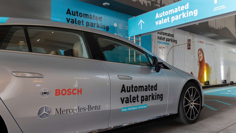 Mercedes-Benz unveils its new automated valet parking technology