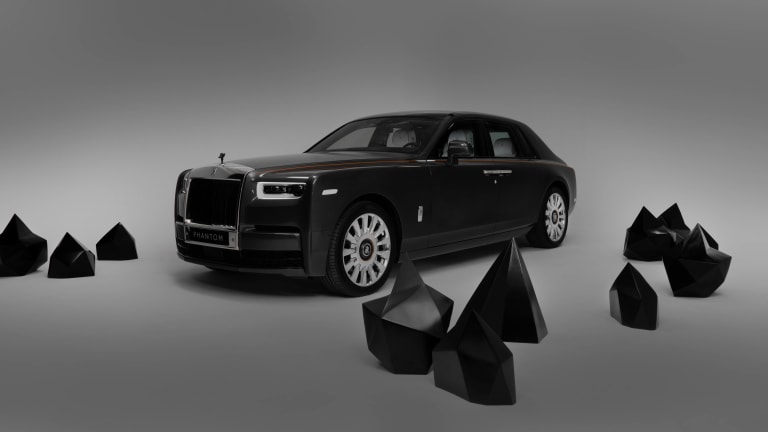 Rolls Royce presents a new carbon fiber art piece for the Phantom