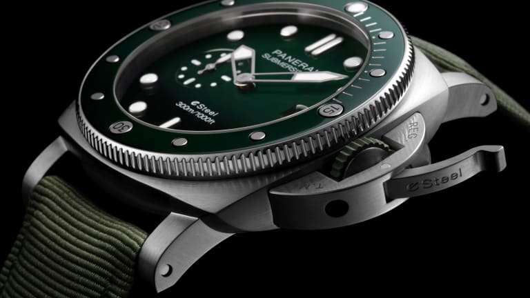 Panerai's latest pieces focus on performance and sustainability