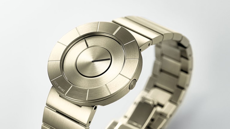 Issey Miyake updates one of its first watches with designer Tokujin Yoshioka