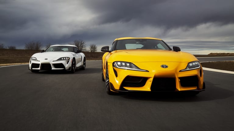 The Toyota GR Supra is finally getting a manual