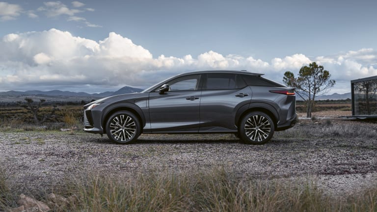 Lexus officially unveils the all-electric RZ