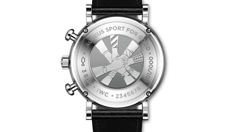IWC launches the Portofino Chronograph 39 Edition "Laureus Sport for Good"
