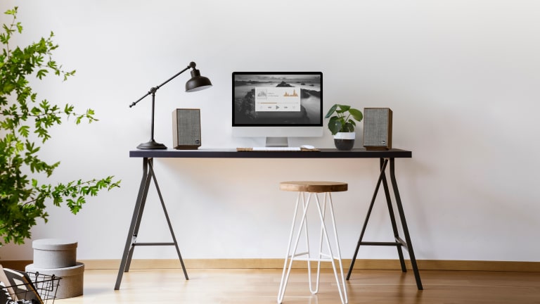 Klipsch's new speaker system brings its audio heritage to your desktop