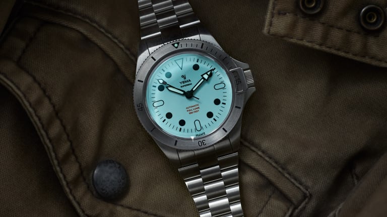 Yema releases a full lume version of the Superman dive watch