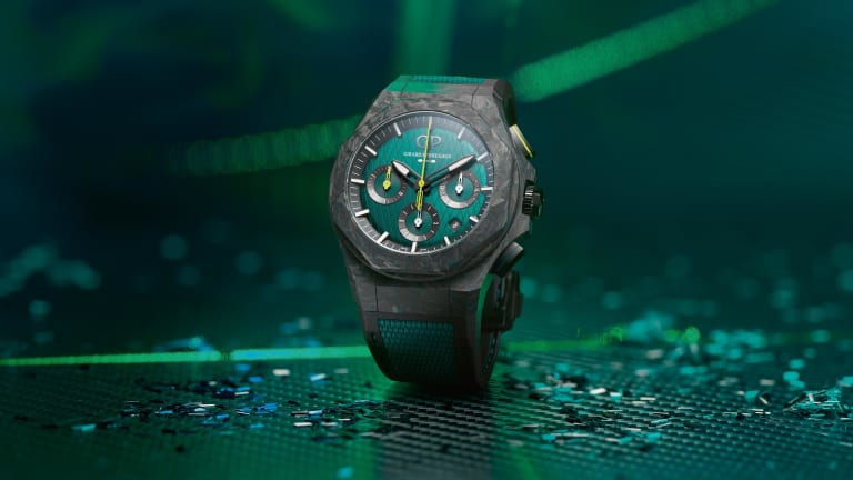 Girard-Perregaux releases an Aston Martin F1 Edition of the Laureato Absolute Chronograph