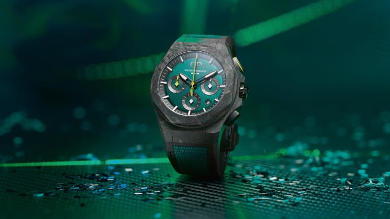 Girard-Perregaux releases an Aston Martin F1 Edition of the Laureato Absolute Chronograph