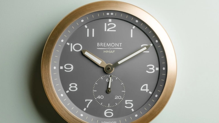 Bremont releases a bronze version of its Broadsword Clock