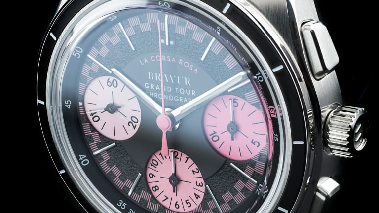 Bravur releases the 2022 edition of its La Corsa Rosa chronograph