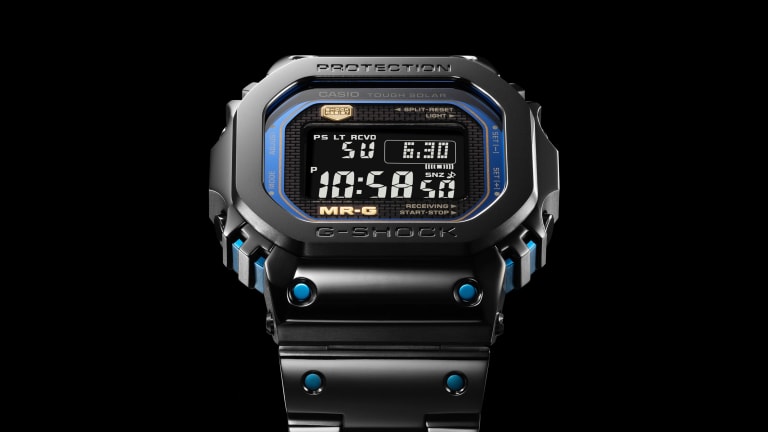 Casio releases a blue-accented MRG-B5000