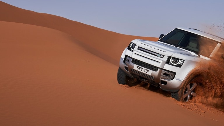 Land Rover teases the upcoming Defender 130