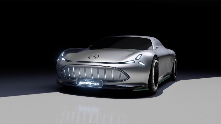 Mercedes-AMG previews its all-electric future with the Vision AMG