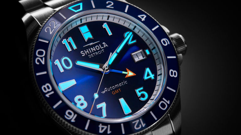 Shinola releases the Monster GMT