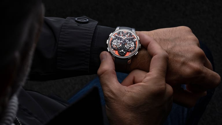 MB&F's LM Sequential EVO is the brand's first-ever chronograph