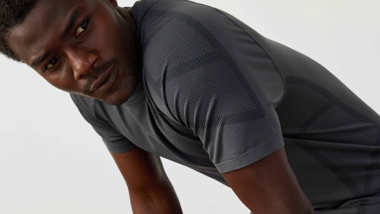 Mack Weldon's Stealth Crew Neck applies body mapping tech to a high-performance workout tee