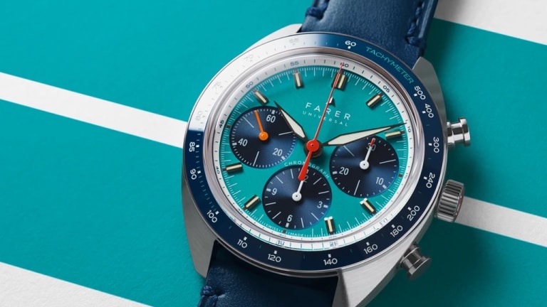 Farer's introduces a colorful new chronograph with the Carnegie
