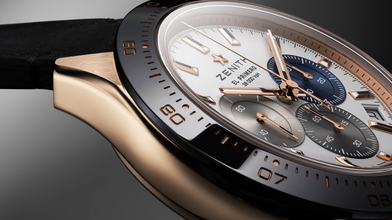 Zenith adds a rose gold option to its Chronomaster Sport line