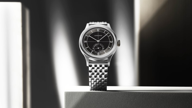 Longines releases a new version of the Heritage Classic with a black sector dial