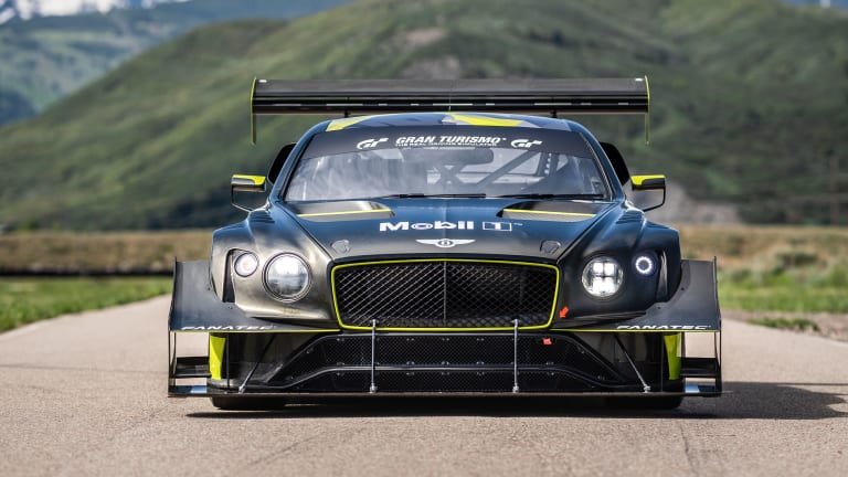 Bentley's new high-performance steering wheel can double as a game controller