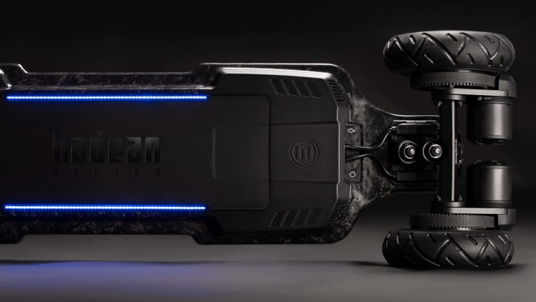 Evolve launches an electric skateboard with a deck made out of forged carbon fiber