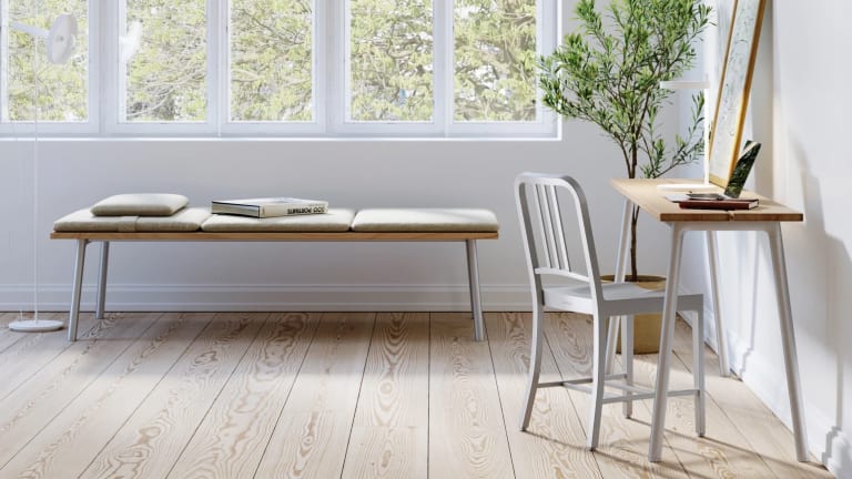 Emeco's Run Daybed offers a versatile piece for both indoor and outdoor use