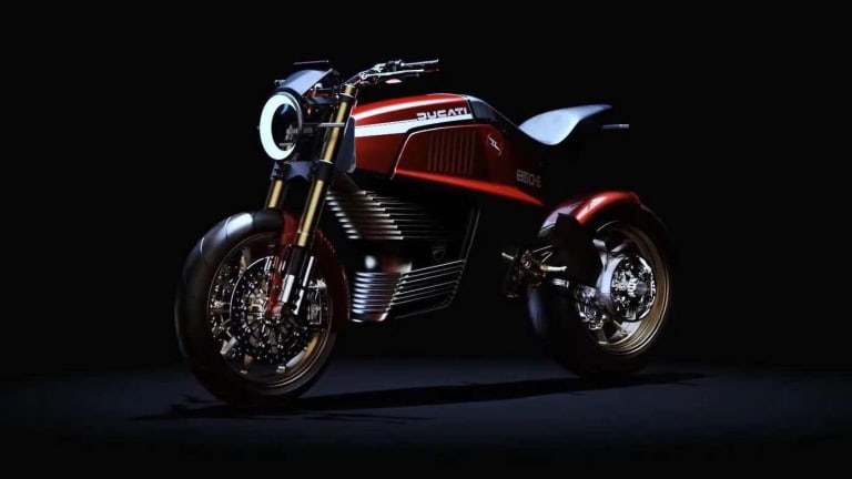 Italdesign reimagines the 860 as an electric motorcycle