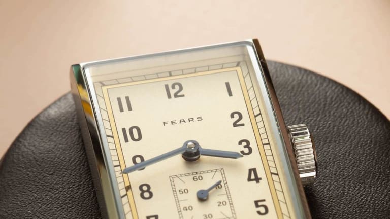 Fears celebrates its 175th anniversary with a reissue of a timepiece from the 1930s