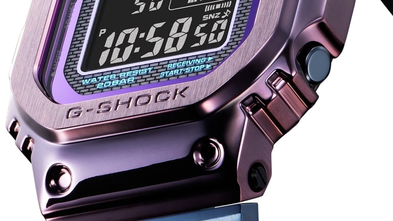 G-Shock's latest full metal 5000 is inspired by Tokyo at twilight