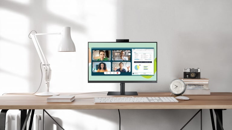 Samsung's Webcam Monitor is built for the hybrid workforce